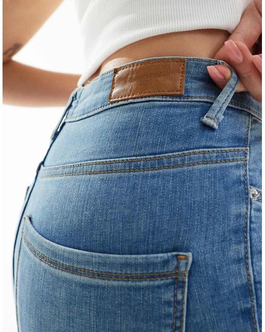 Vero Moda Blue Skinny Jean With High Waist