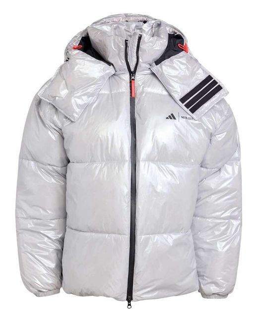 Adidas Originals White Adidas X Moon Boot Padded Jacket for men