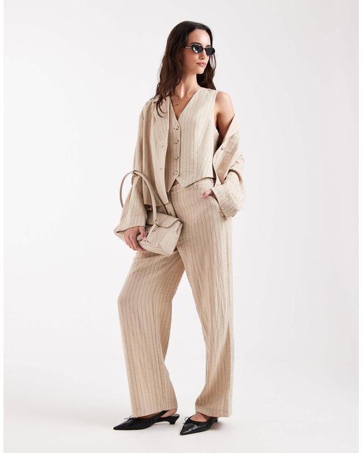 Gilet Object en coloris Natural