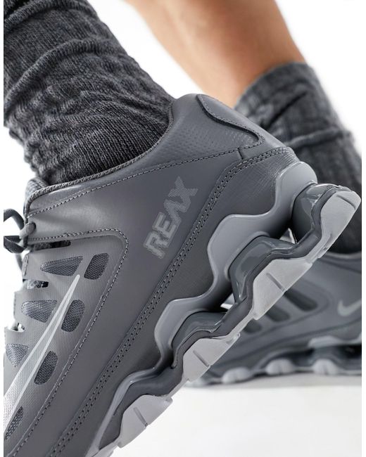 Nike Gray Reax 8 Trainers for men