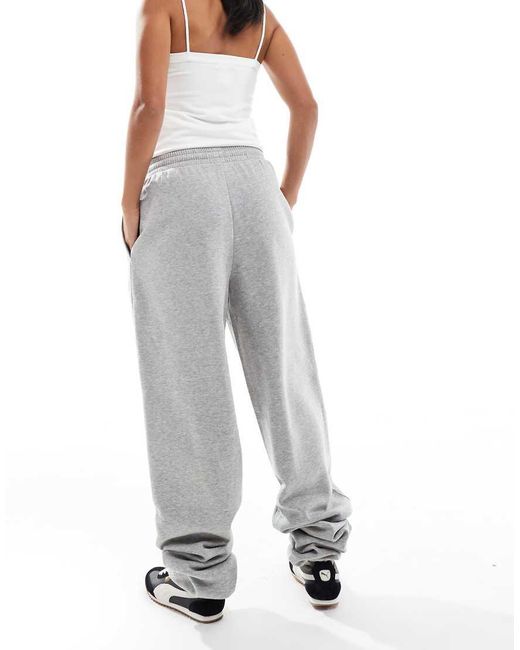 ASOS Gray Asos Design Petite Ultimate Cuffed Brushback jogger