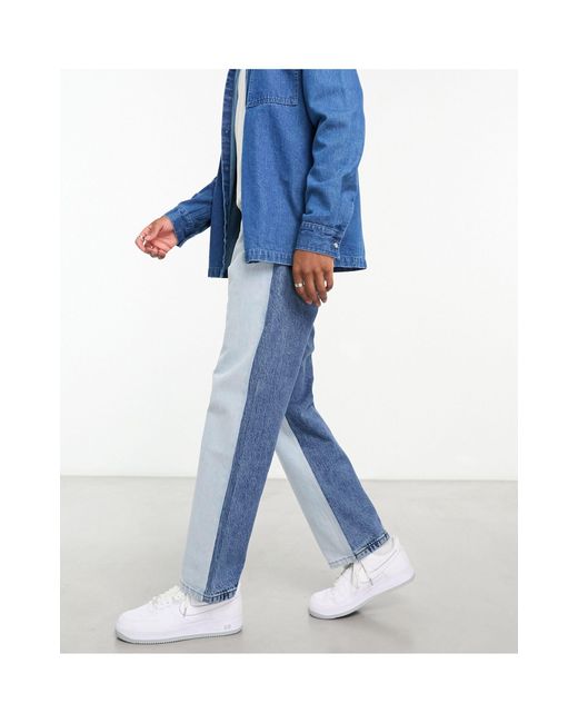 LEVIS SKATEBOARDING Blue Levi's Skate baggy 5 Pocket Jeans for men