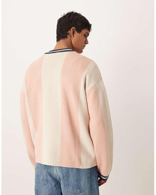 Prohibited Natural Overdrive Knitted Long Sleeve Jumper for men