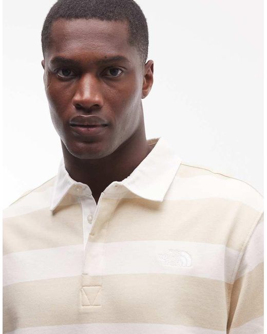 The North Face Natural U Rugby Polo Sweatshirt