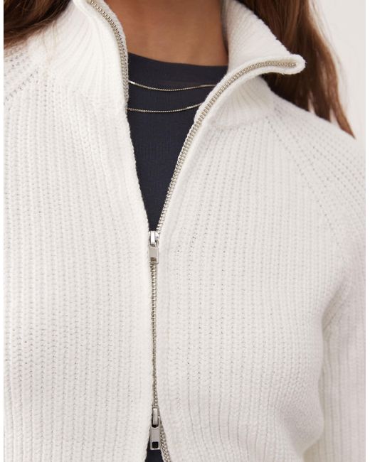 Monki Natural – strickjacke