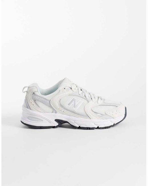 New Balance White 9060