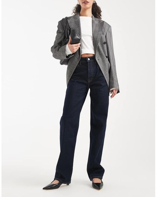 Tommy Hilfiger Blue Layla High Rise Slim Straight Fit Jeans