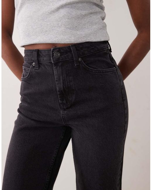 ASOS Black Asos Design Tall Comfort Stretch Straight Leg Jeans