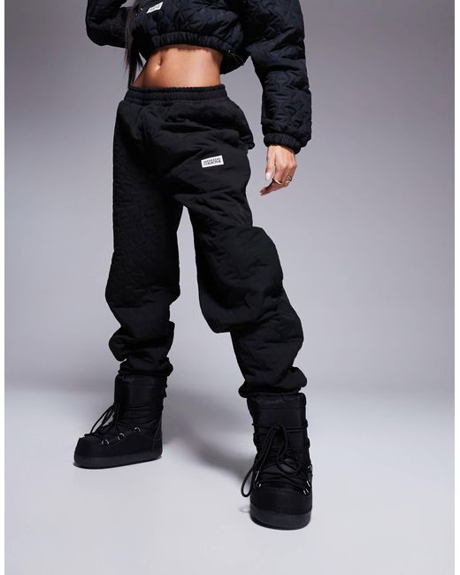 ASOS Blue Weekend collective – gesteppte nylon-jogginghose