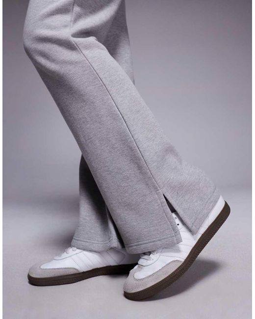Good For Nothing Gray Flared Joggers