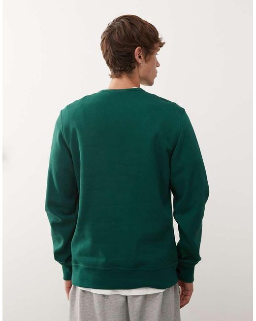 Champion Sweatshirt Met Ronde Hals in het Green voor heren
