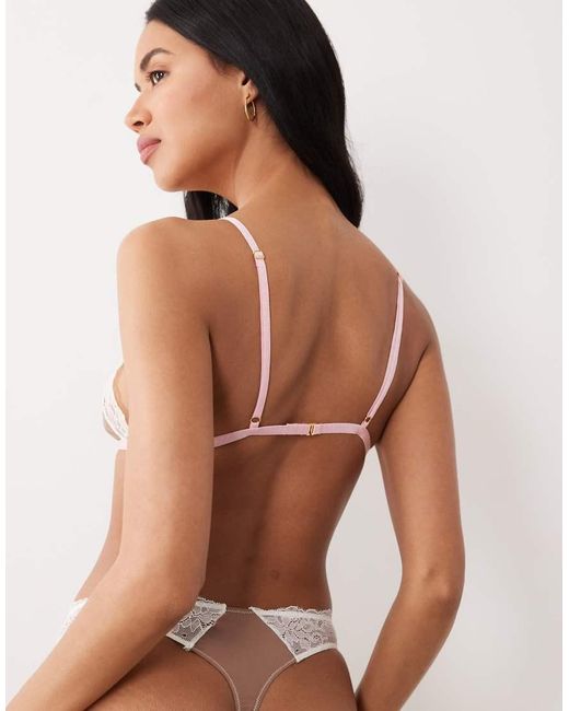 Wild Lovers Brown Solene Lace Soft Bra