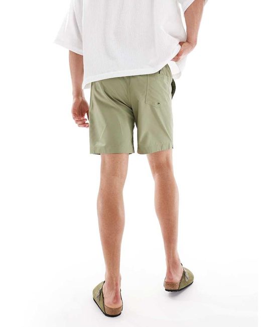 Fred Perry Green Swim Short for men