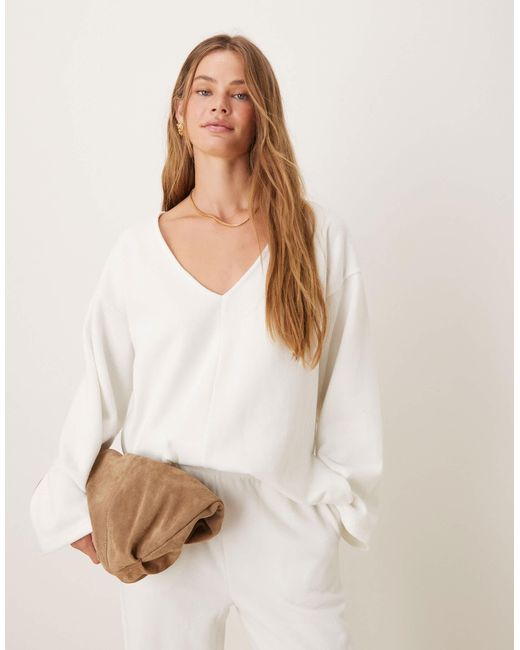 ASOS White – superweicher pullover