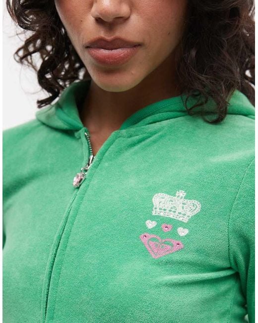 Roxy Green X Juicy Couture Velour Hoodie