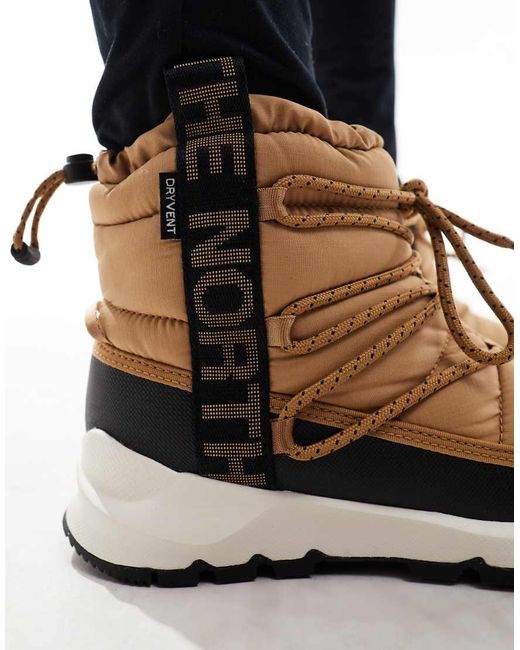 The North Face Natural Thermoball Insulated Lace Up Boots