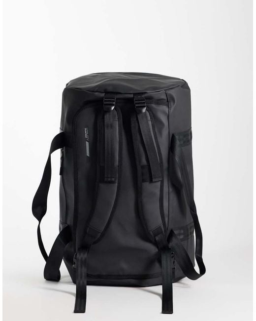 Jack & Jones Black Utility Travel Bag for men