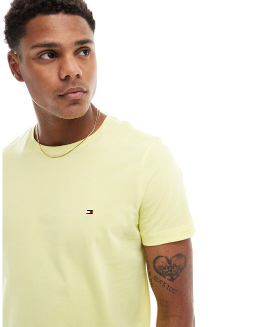 Tommy Hilfiger Yellow Slim Fit T-shirt for men
