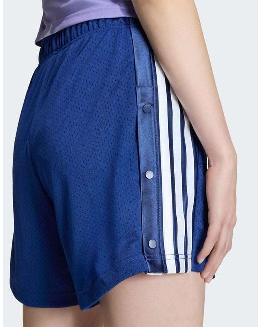 Adidas Originals Blue Stadium Mesh Shorts