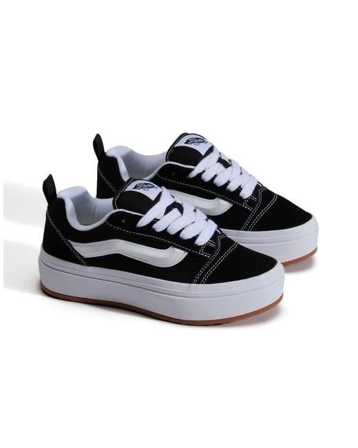 Vans White Knu Skool Stacklite Sneakers