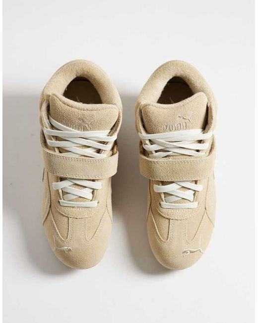 PUMA Natural Speedcat Wedge Trainers