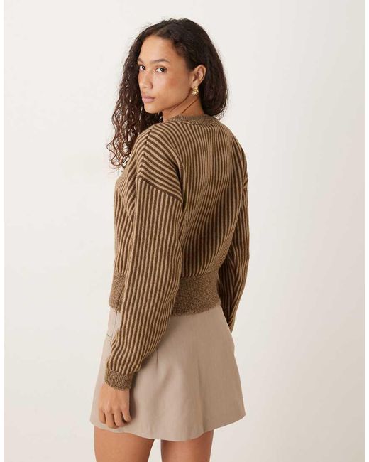 ASOS Brown Knitted Jumper