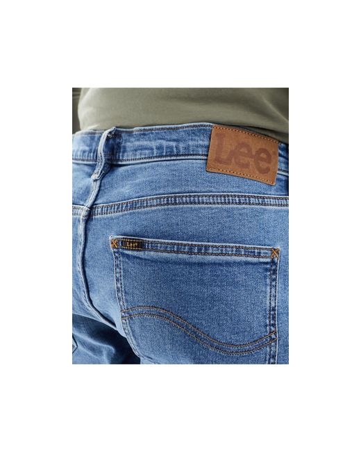Lee Jeans Blue Relaxed Straight Jeans for men