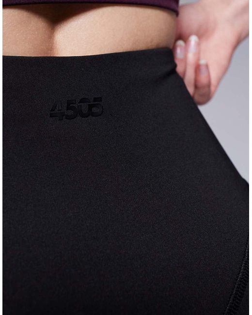 4505 Black Tall Icon Active Bum Sculpt High Waist Gym legging With Inner Pocket