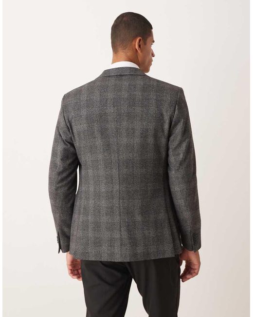 ASOS Gray Slim Blazer for men