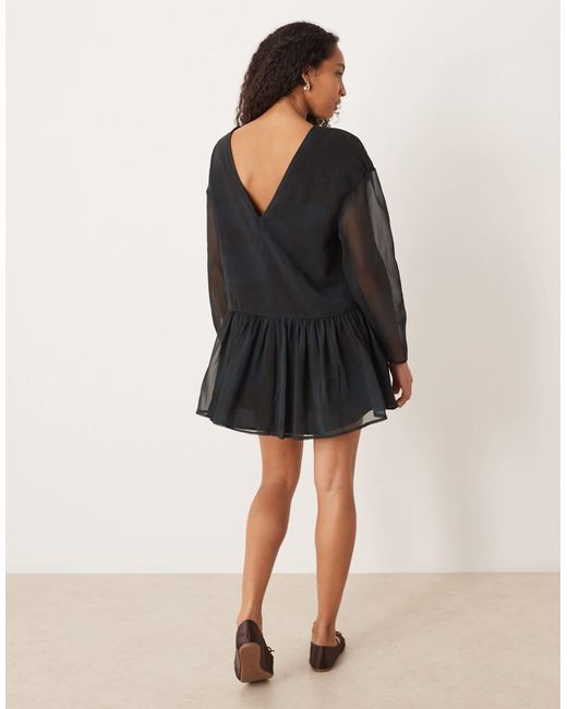 ASOS Black – hängerkleid