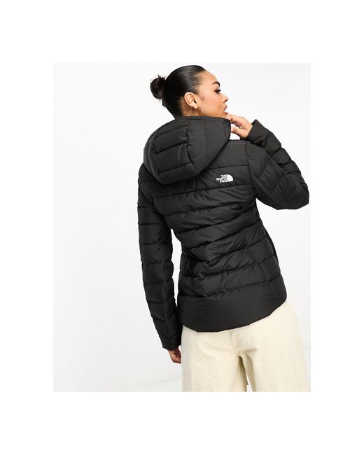 The North Face Aconcagua 3 Hooded Down Puffer Jacket in Black Lyst UK