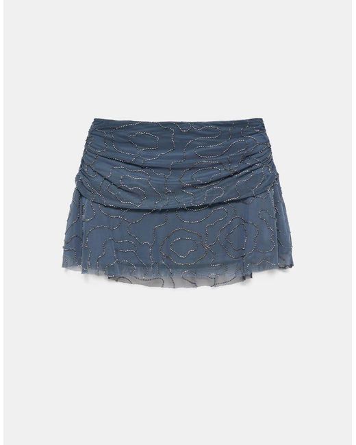 Minigonna di Pull&Bear in Blue