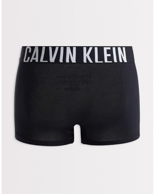Calvin Klein Black Intense Power 3 Pack Trunks for men