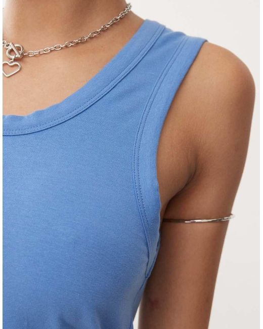 Collusion Slim-Fit Hemdje in het Blue