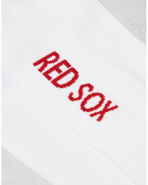 Boston red sox - calzini bianchi di KTZ in White da Uomo