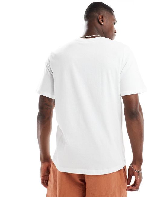 Jack & Jones White T-shirt With Originals Logo for men