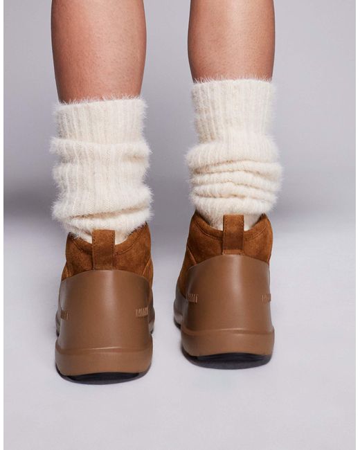 Moon Boot Brown – luna – stiefel