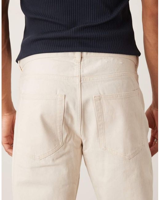 Vaqueros De Pernera Recta Suelta Ocean De -Blanco ARKET de hombre de color White