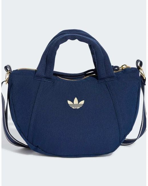 Adidas Originals Blue Adidas Og Sport Croissant Bag Extra Small