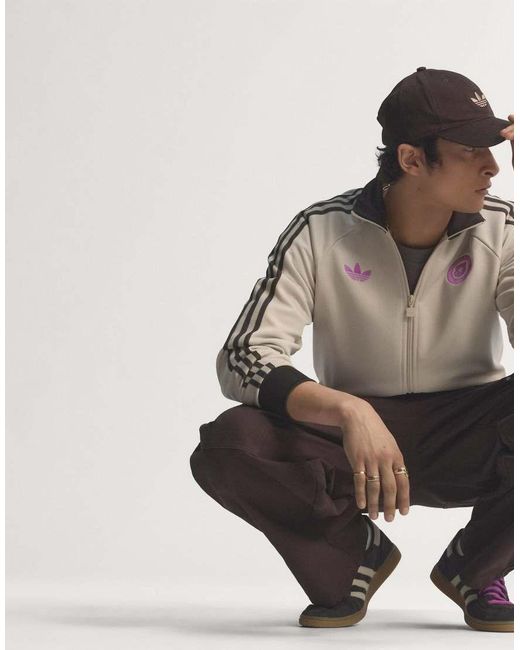 Adidas Originals Natural Chile Originals Track Top for men