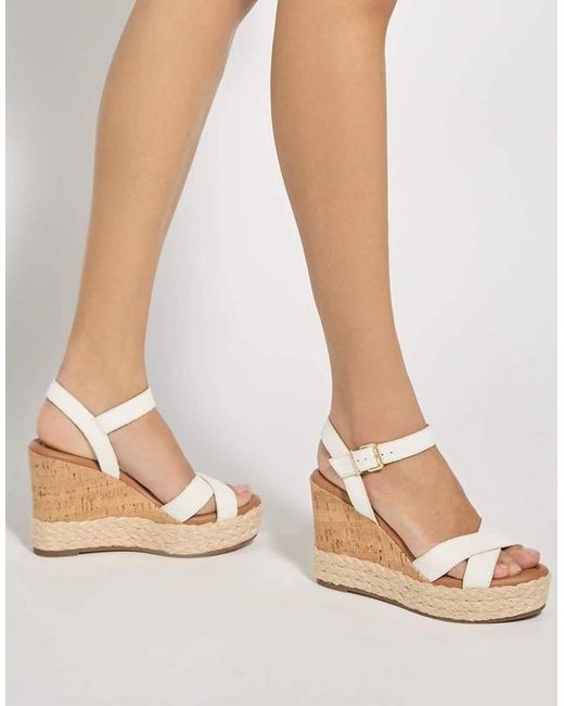 Dune Metallic Kindest Wedges