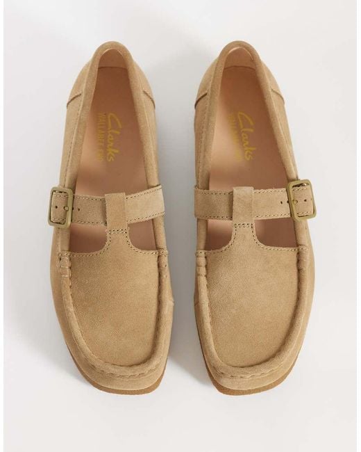 Clarks Natural Wallabee Evo Bar Shoes