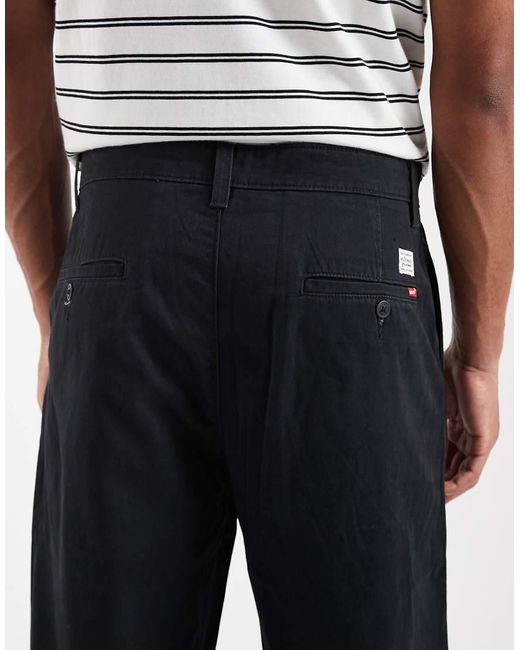 Levi's Black Xx Chino baggy Trousers for men