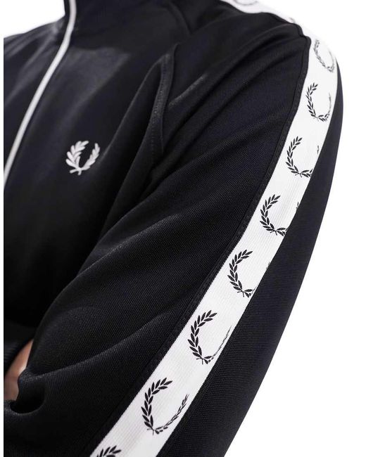 Chaqueta De Chándal Con Cintas De Fred Perry de hombre de color Blue
