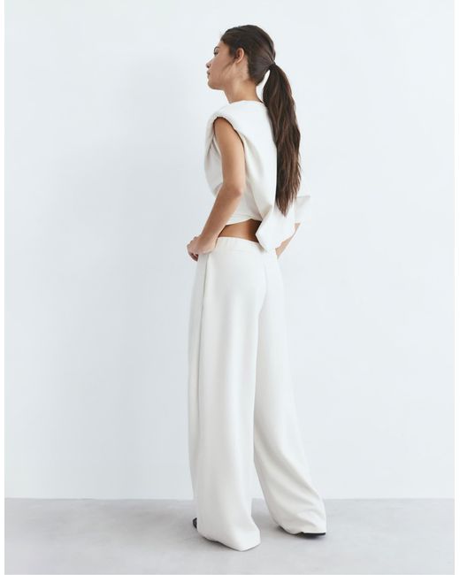 Pull&Bear White – hose