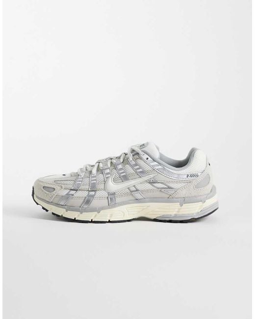 Nike White P-6000 Trainers for men