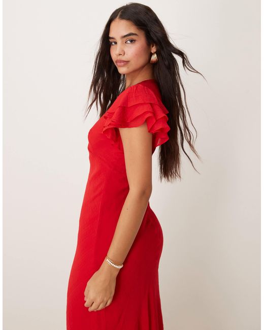 Nobody's Child Red – layla – midaxi-kleid