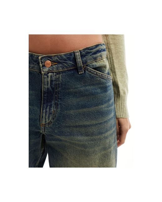 Reclaimed (vintage) Blue – weite jeans