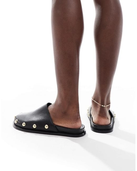 Schuh Brown Teale Clog Mules
