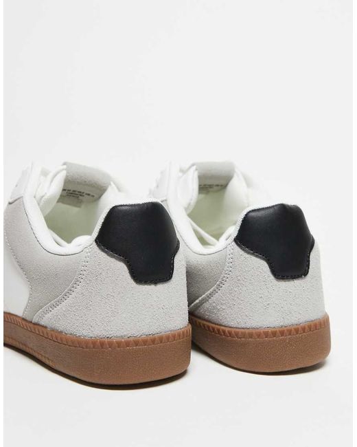 ASOS White Retro Trainers for men